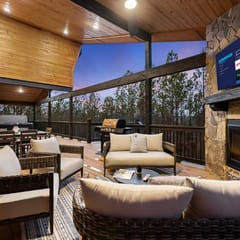 Hidden Cabin Among Pines with Hot Tub & Fire Pit