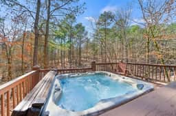 New! Creekside Cabin w/ Spa + Views, Sleeps 12! - Image 2