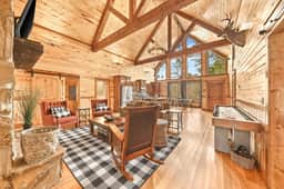 NEW! Prime Cabin Chateau, Hot Tub-Firepit-Sleeps 6 - Image 2