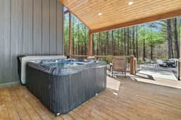 NEW! Modern Cabin - Hot Tub & Fire Pit - Sleeps 6! - Image 4