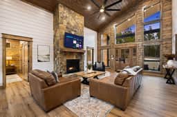 Hidden Cabin Among Pines with Hot Tub & Fire Pit - Image 2