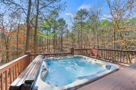 New! Creekside Cabin w/ Spa + Views, Sleeps 12! - Image 2