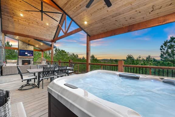 Over the Pines! Fantastic Views! Hot Tub-Firepit! - Image 3