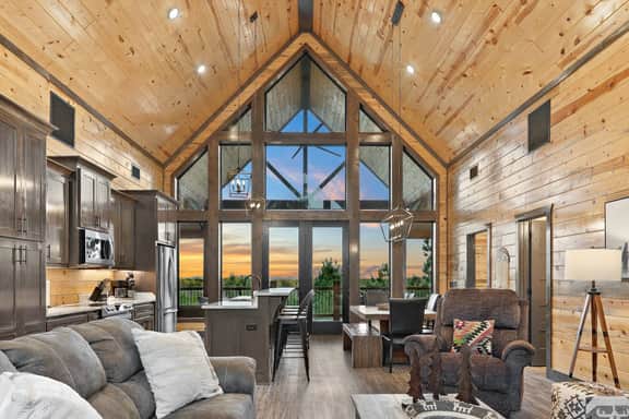 Over the Pines! Fantastic Views! Hot Tub-Firepit! - Image 2